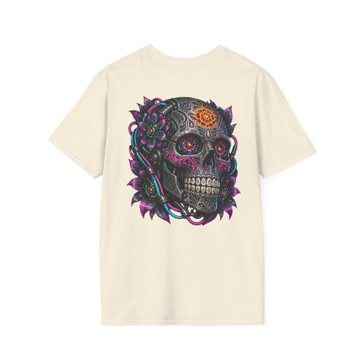 Sugar Skull | Day of the Dead | Floral Skull Tee