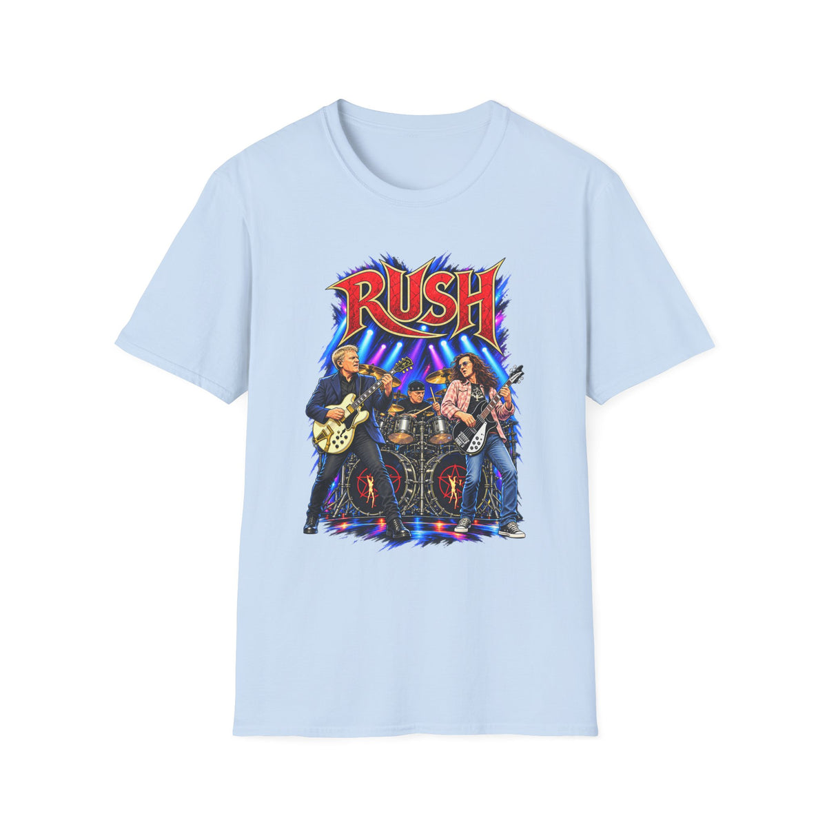 Rush | Concert Band T-Shirt | Retro Rock Concert Graphic Tee