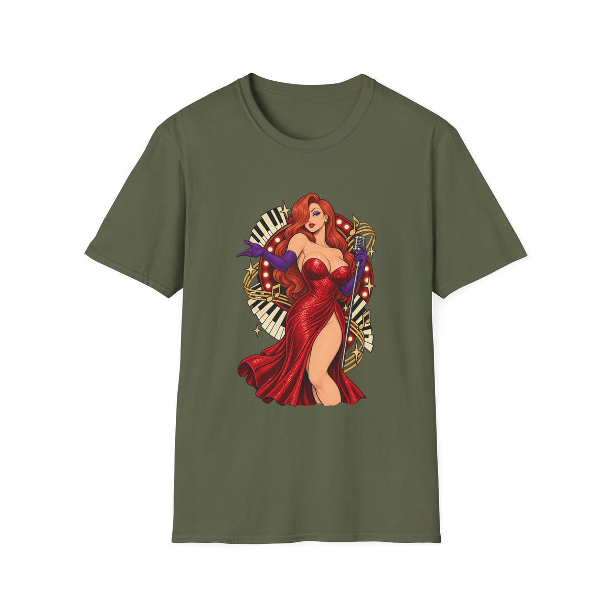 Jessica Rabbit | Cartoon Singer Looney Tunes Pin Up Style