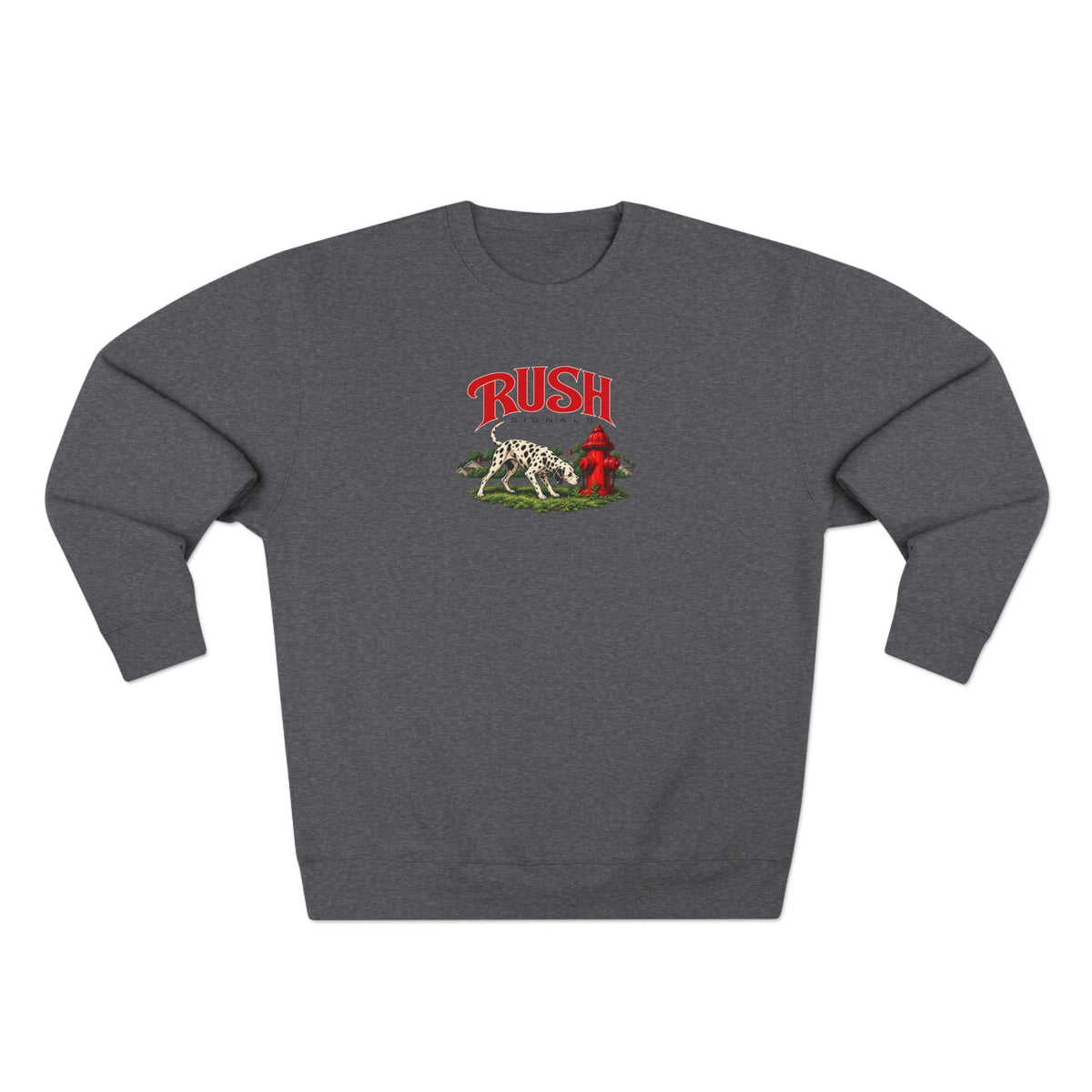 Rush | Signals | Dog & Fire Hydrant Prog Band Crewneck Sweatshirt