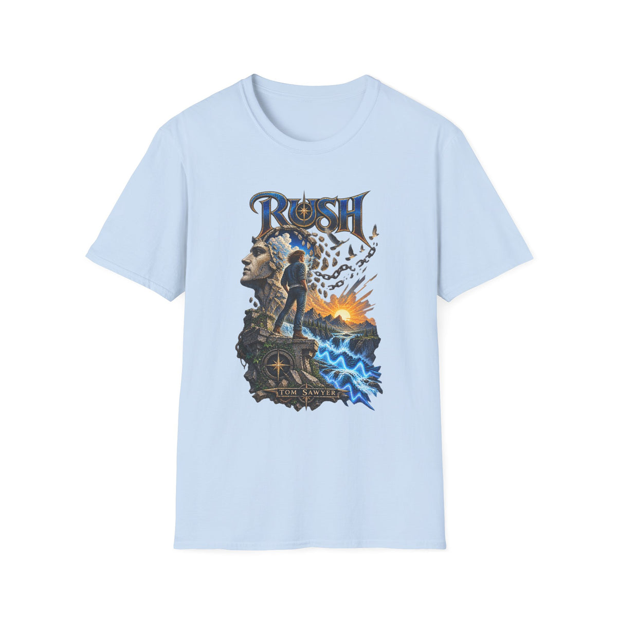 Rush | Tom Sawyer | Legendary Band Graphic T-Shirt