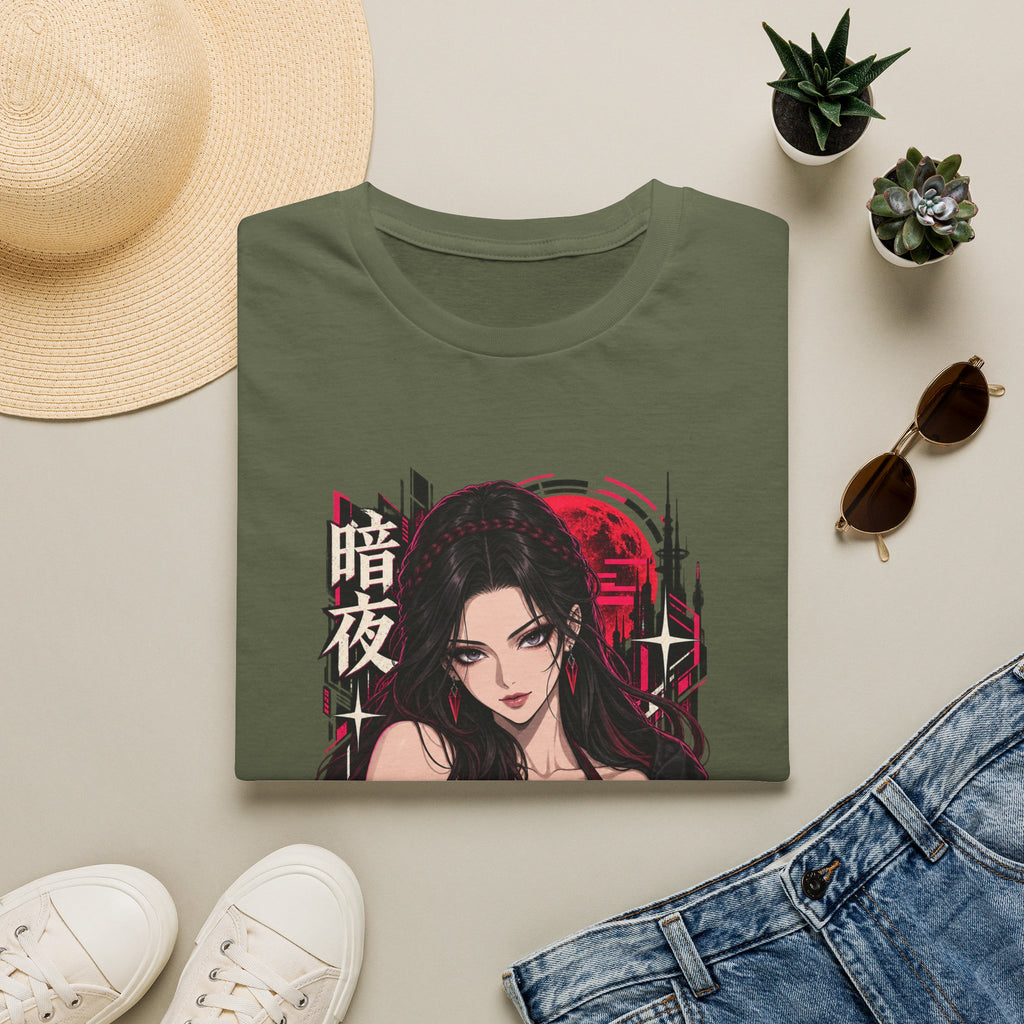 Noir | Sexy Anime Vampire Pin Up Girl | Waifu T-Shirt