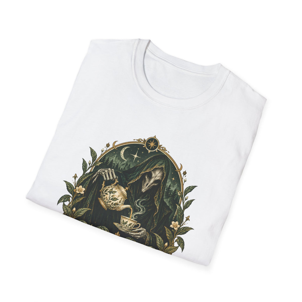 Suriel Tea Society | Freshley Brewed Gossip | ACOTAR Book Graphic T Shirt