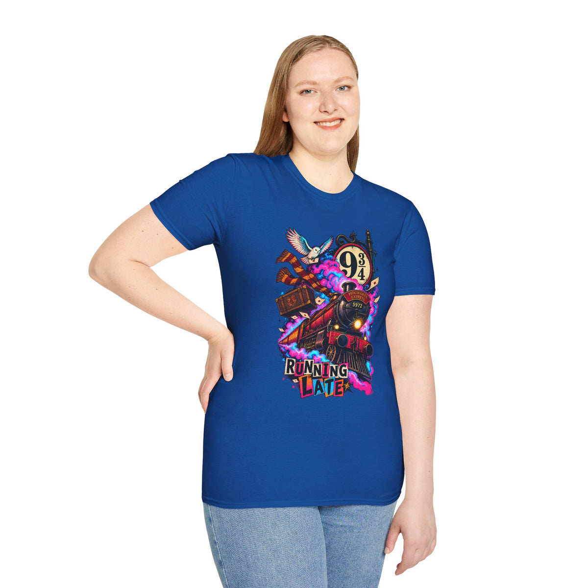 Running Late | Platform 9 and 3/4 | Harry Potter Graphic T-Shirt