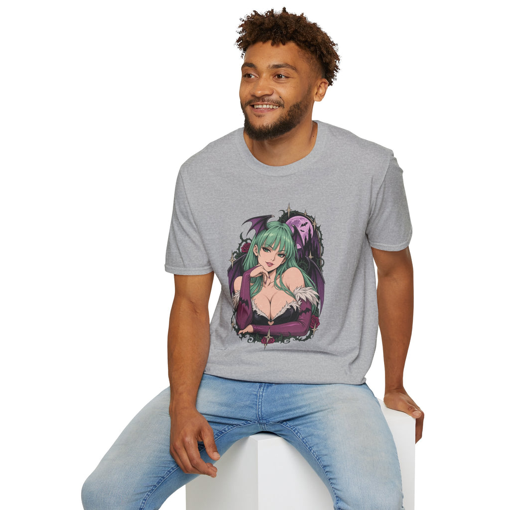 Morrigan | Sexy Pin Up Girl | Succubus Anime T-Shirt