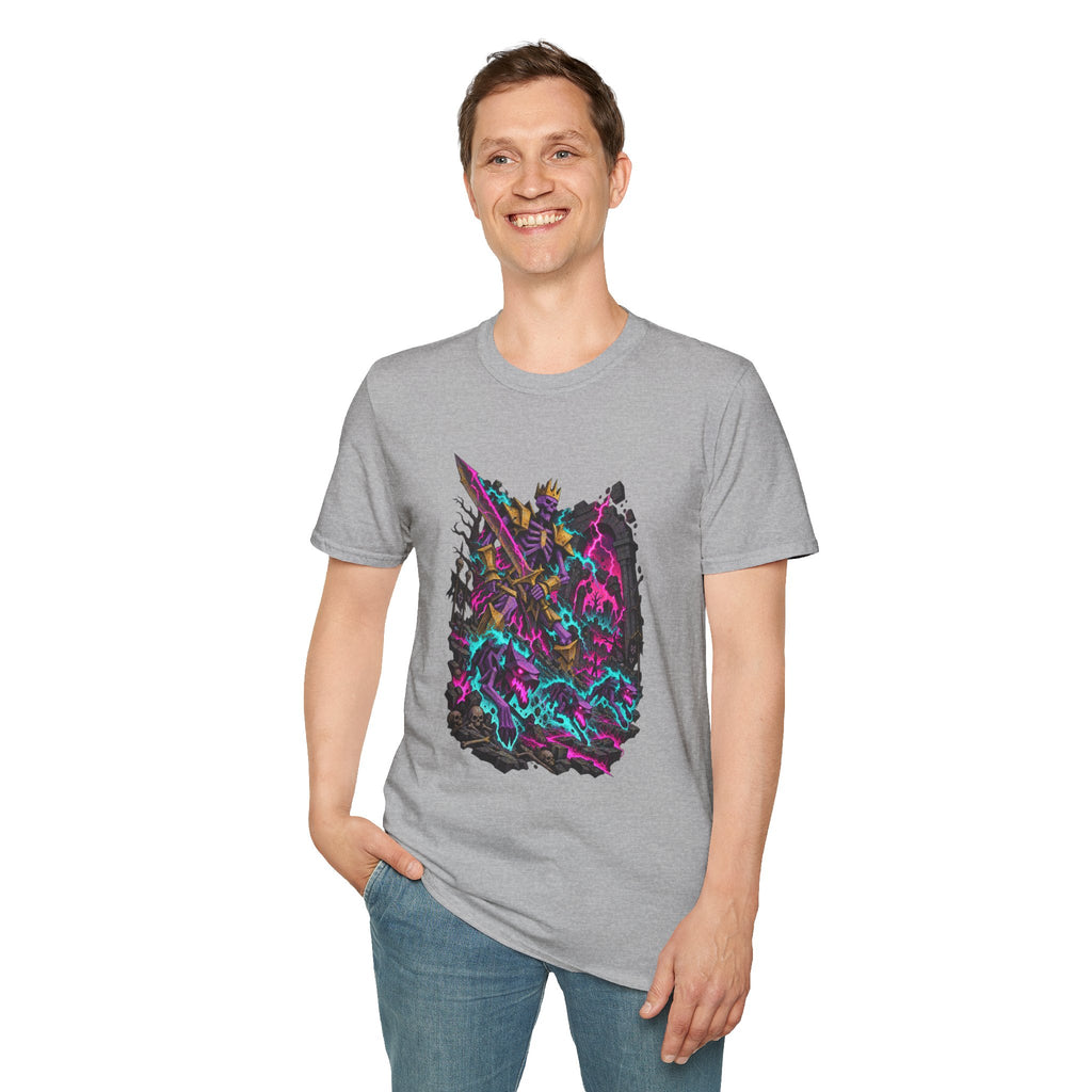 Skeleton Lich King | Final Boss | Gamer Shirt