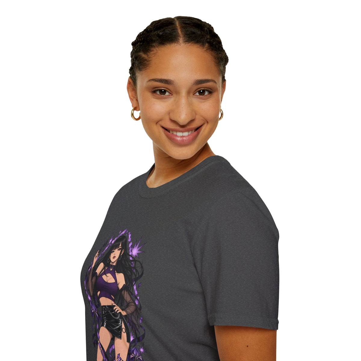 Violet | Japanese Anime Style Sexy Pin Up Girl Shirt