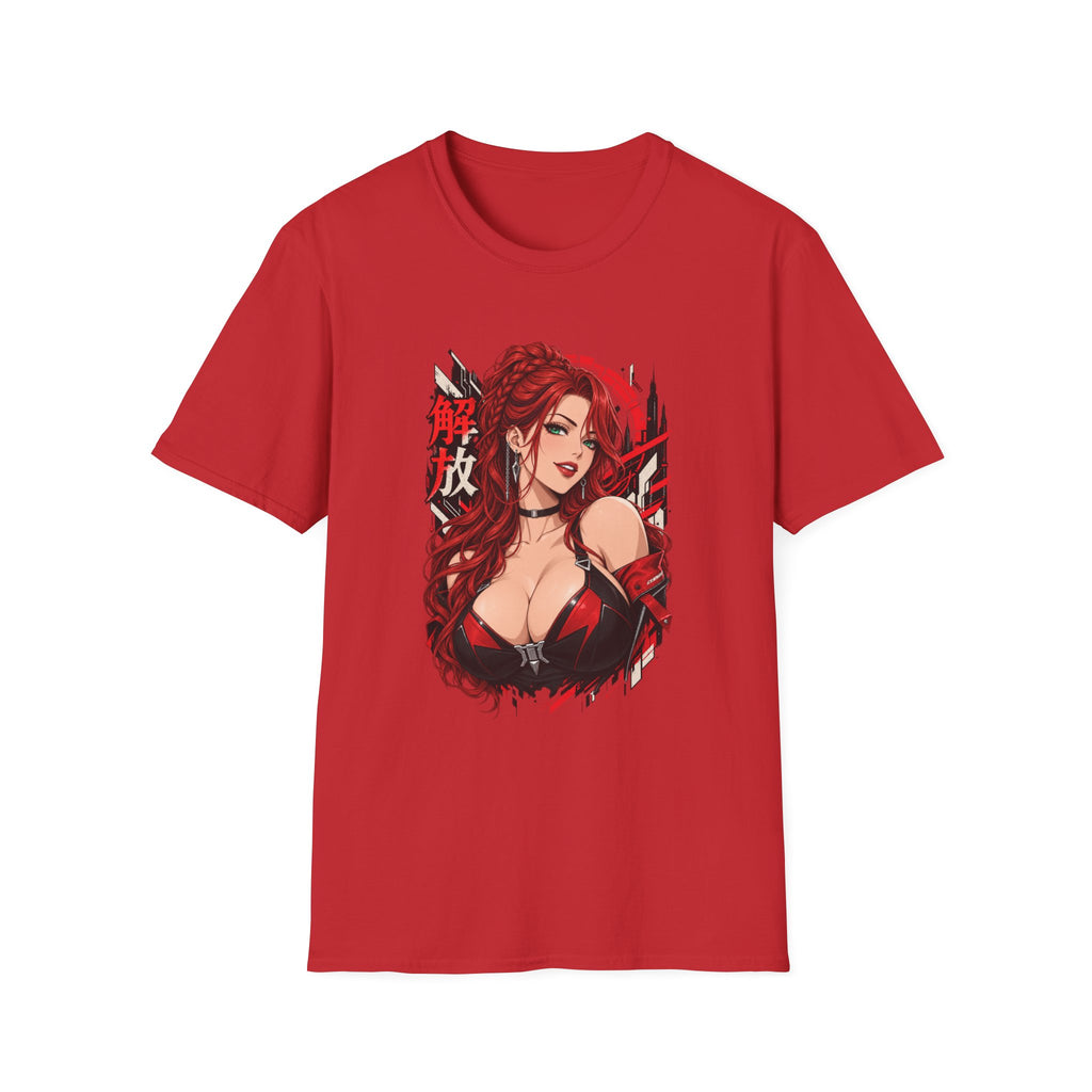 Red Widow | Sexy Anime Pin Up Girl | Waifu T-Shirt