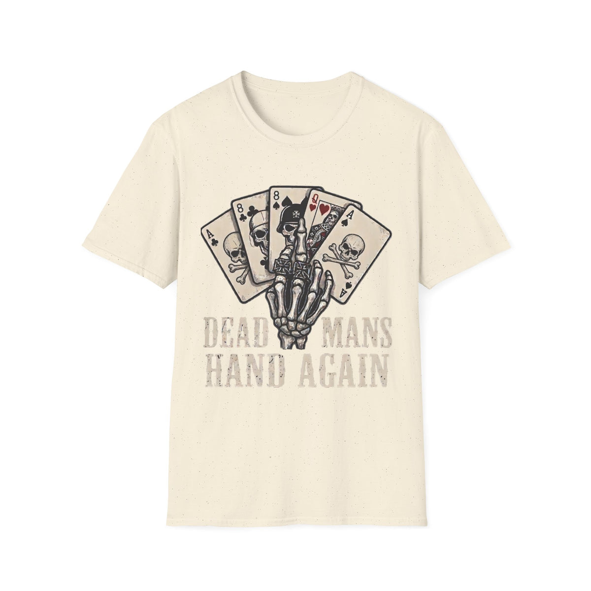 Dead Mans Hand Motorhead Inspired Poker / Gambler T Shirt