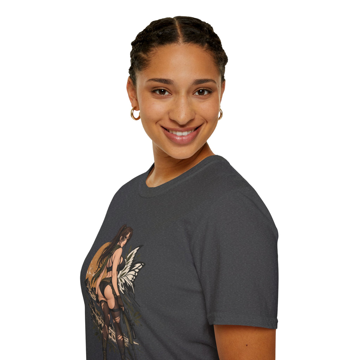 Metal Gear | Quiet | Sexy Pin Up Fantasy Sniper Girl T-Shirt