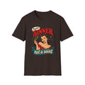Retro Pinup | I'm Just a Sinner, Not a Saint | Graphic Tee
