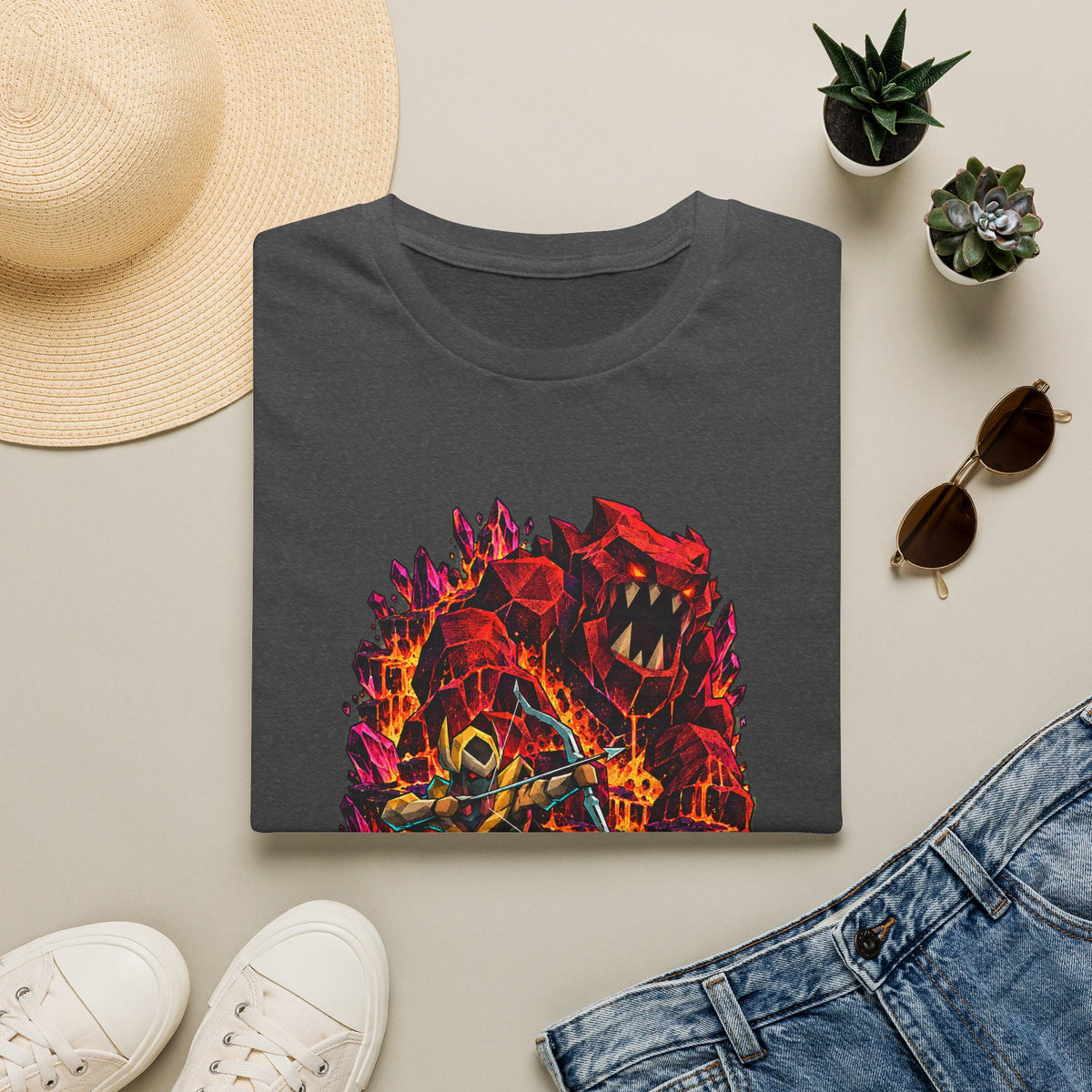 TzTok Jad Fight Caves | OSRS | Runescape Boss Shirt