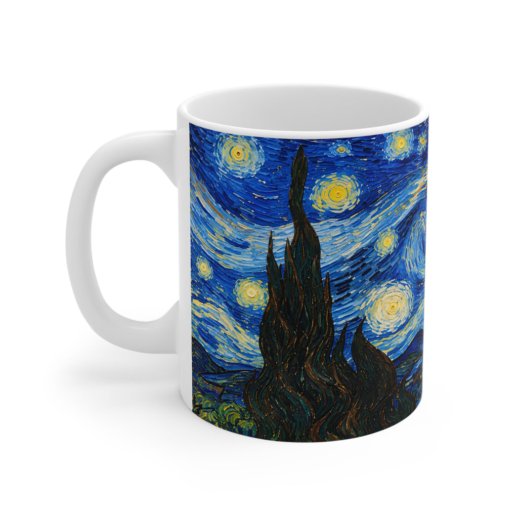 A Starry Night | Classic Art Coffee Mug Gift (11oz)