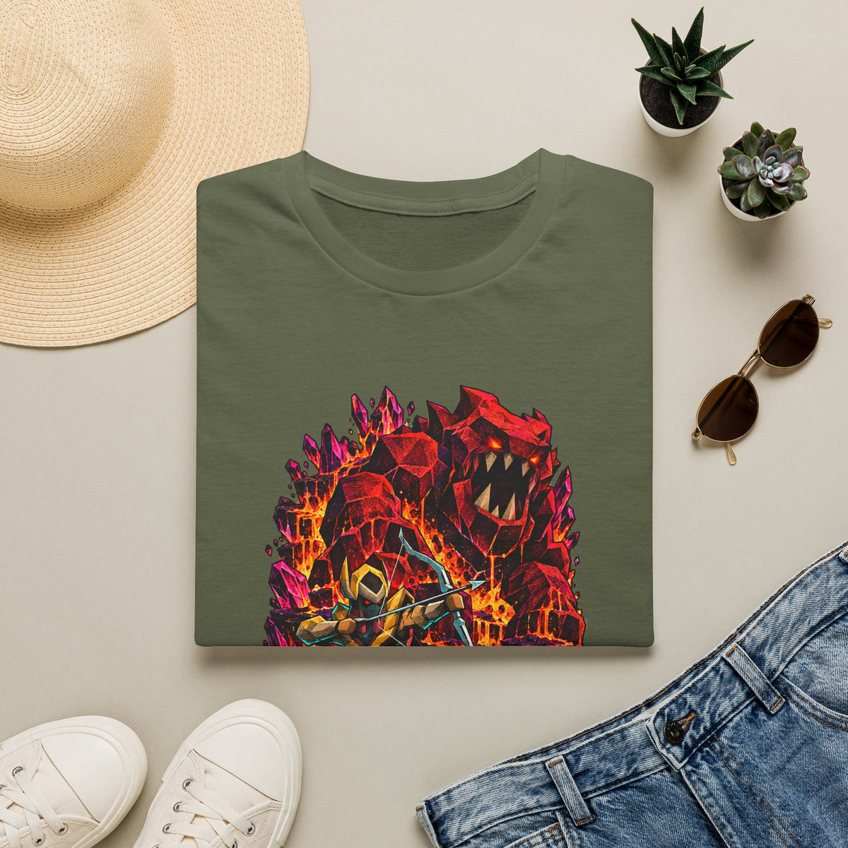 TzTok Jad Fight Caves | OSRS | Runescape Boss Shirt