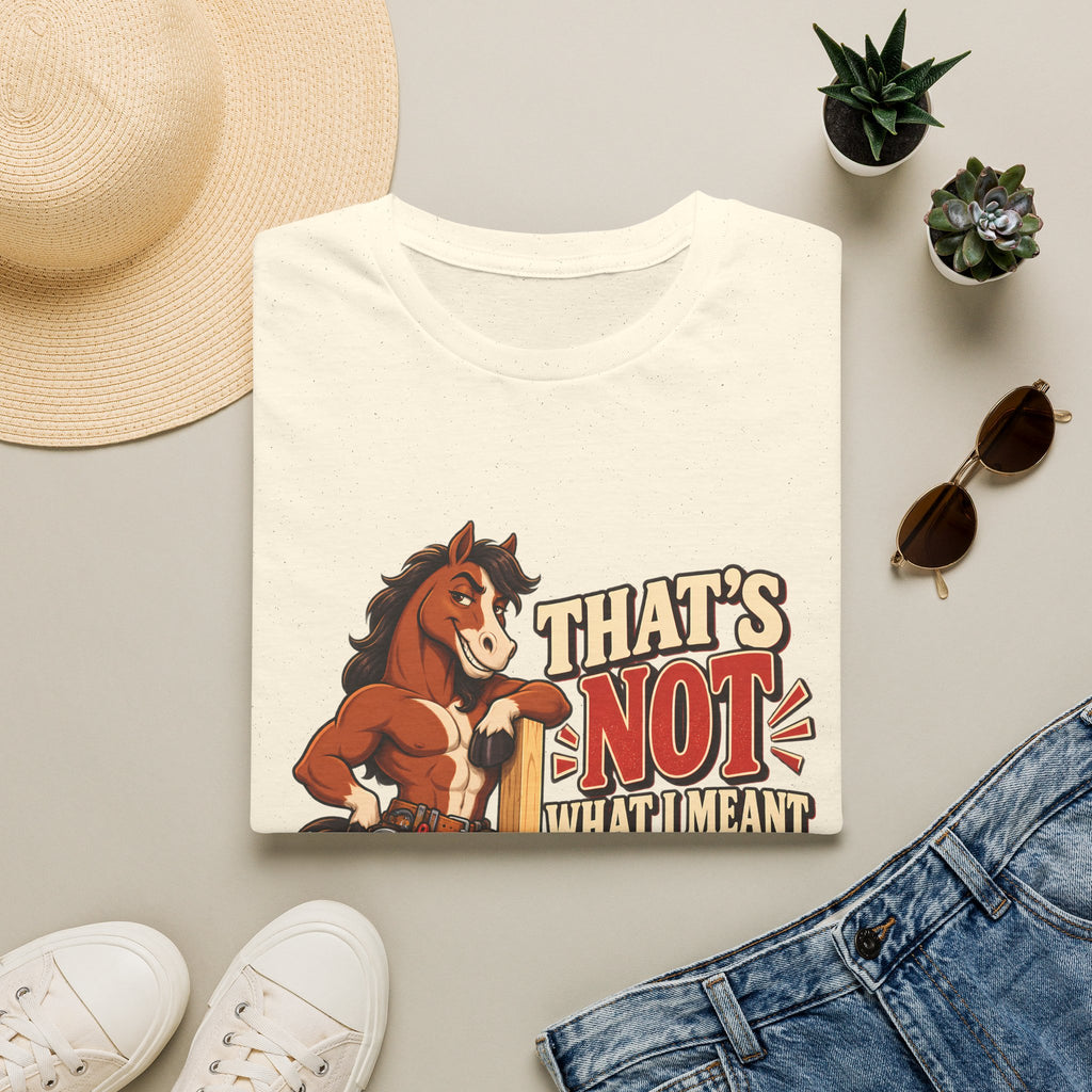 The Wrong Kind of Stud | Funny Horse Graphic T-Shirt