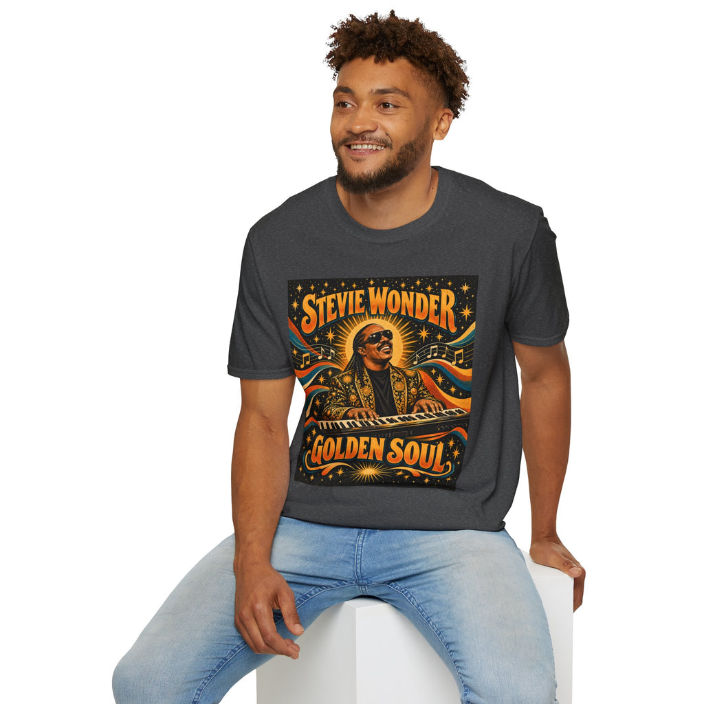 Stevie Wonder Golden Soul T‑Shirt