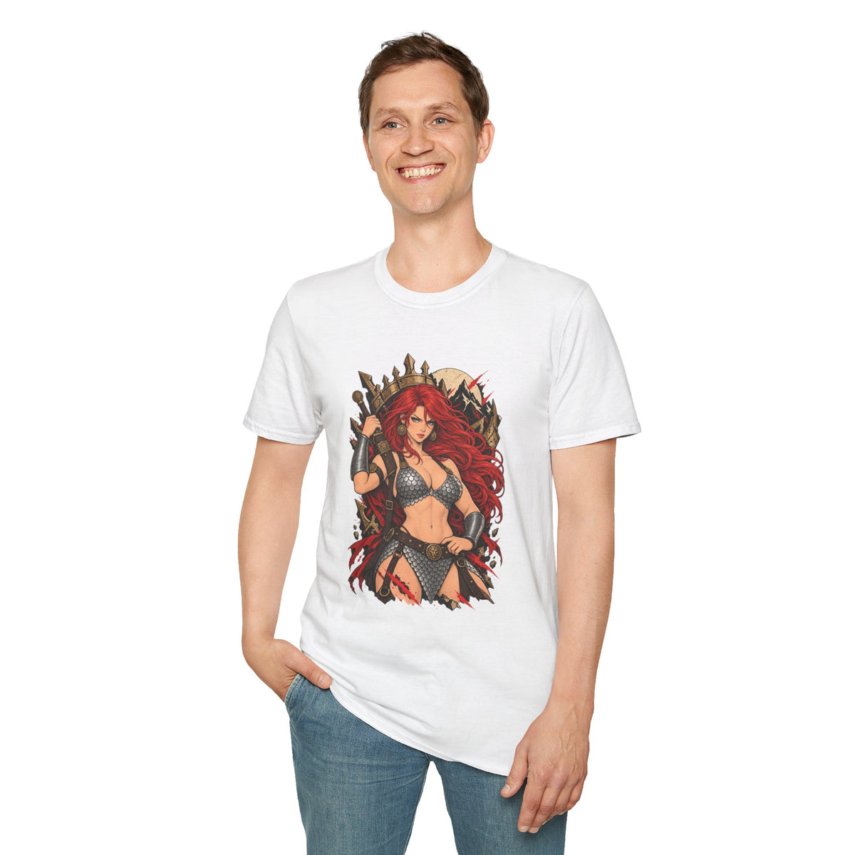 Red Sonja | Conan The Barbarian Pin Up Style Shirt