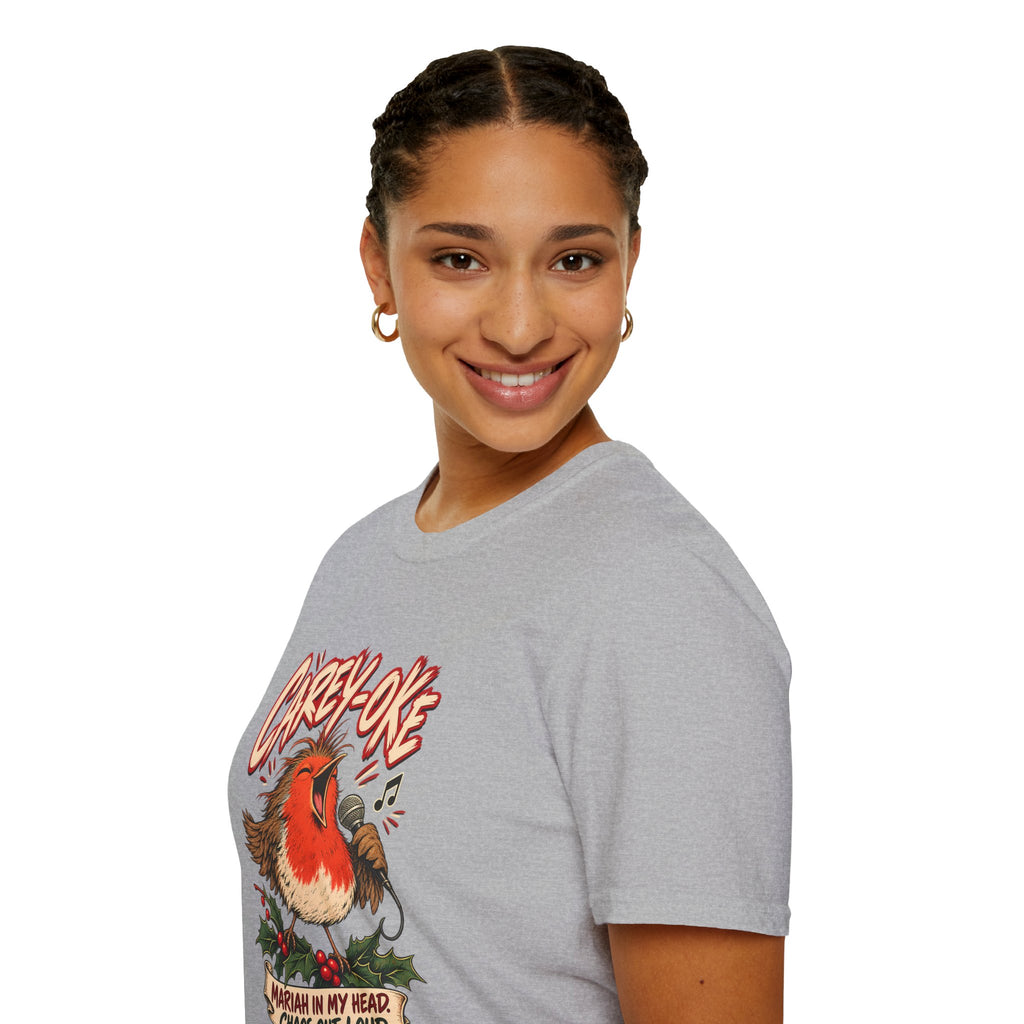 Robin 'Carey-oke' T-Shirt | Mariah in My Head Funny Holiday Tee