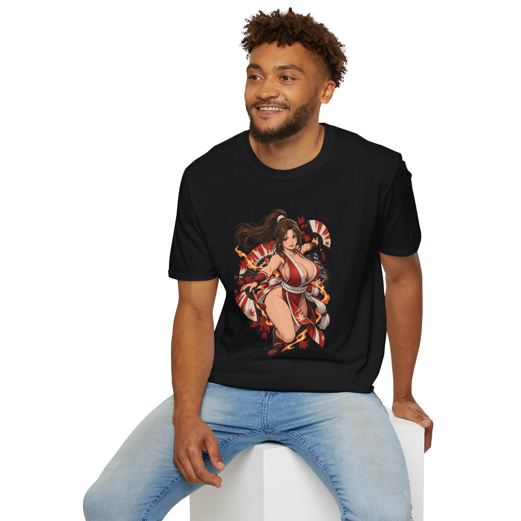 Mai Shiranui | Fatal Fury | Anime Style Pin up Girl Warrior T-Shirt