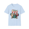 I Was Told There Would Be Cocktails T-Shirt | Retro Flamingo Bar Cocktail Tee