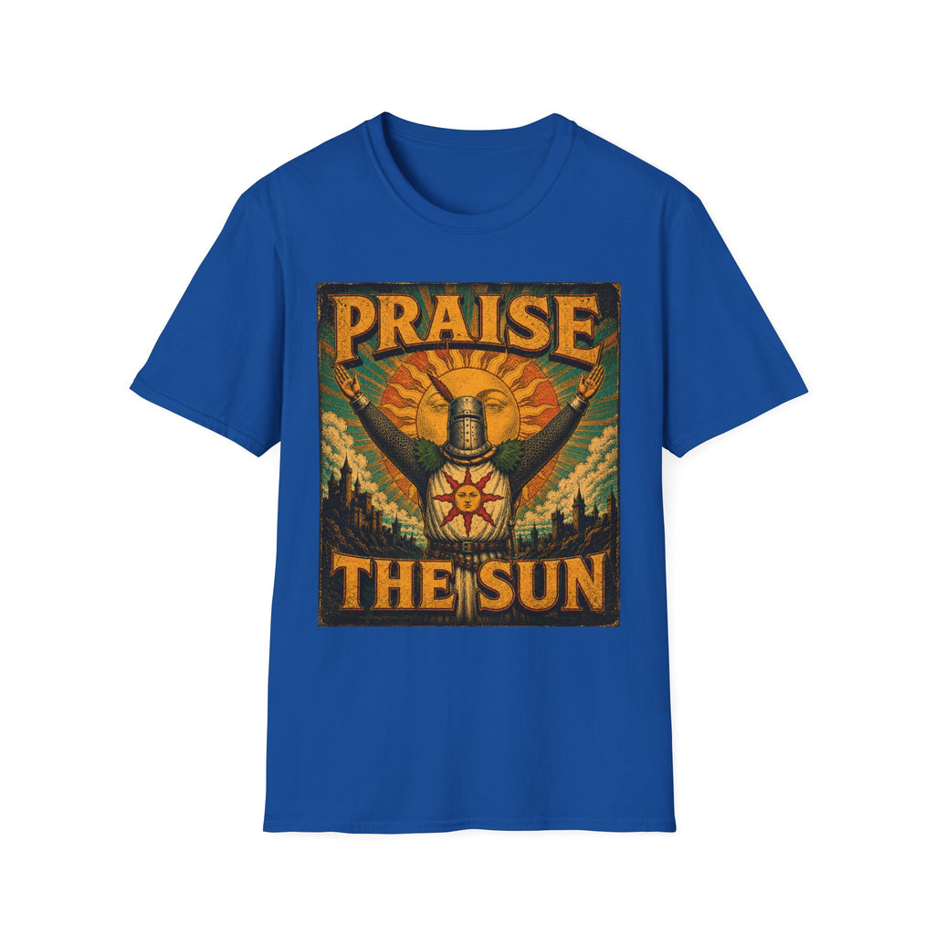 Praise the Sun T-Shirt — Dark Souls-Inspired Gaming Tee