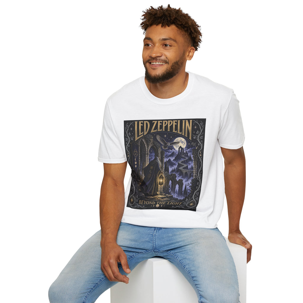 Led Zeppelin 'Beyond the Light' Concert Tee — Vintage Moonlight Rock T-Shirt