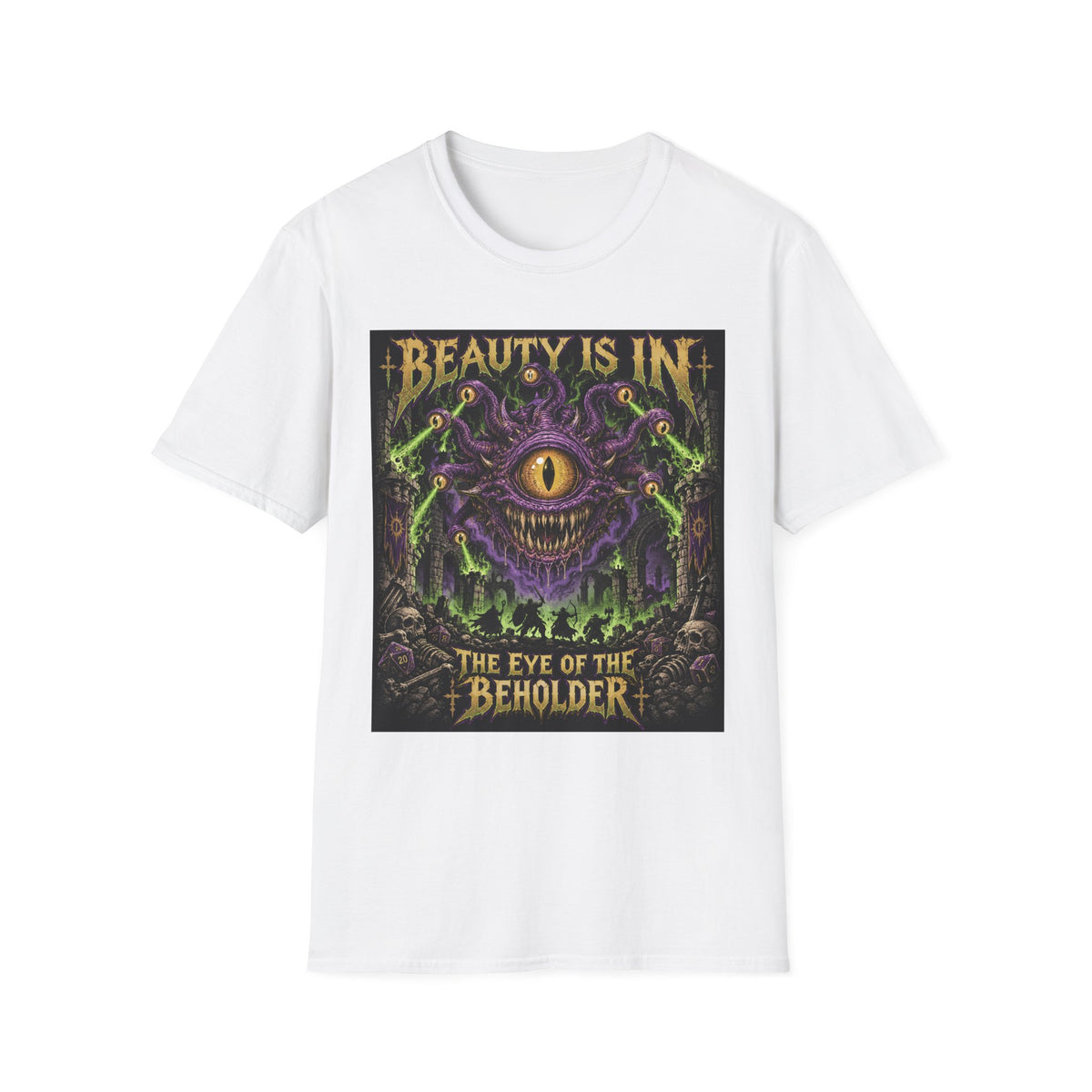 Beauty Is In Tee — Eye of the Beholder Fantasy Graphic T-Shirt