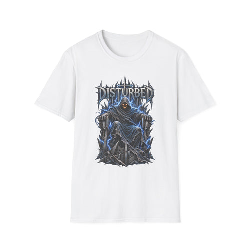 Disturbed | Storm Throne | The Guy | Grim Reaper Band T-Shirt