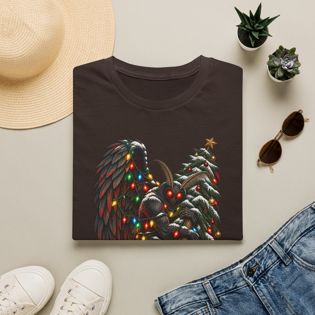 Moth to a Flame | Mothman | Christmas T Shirt