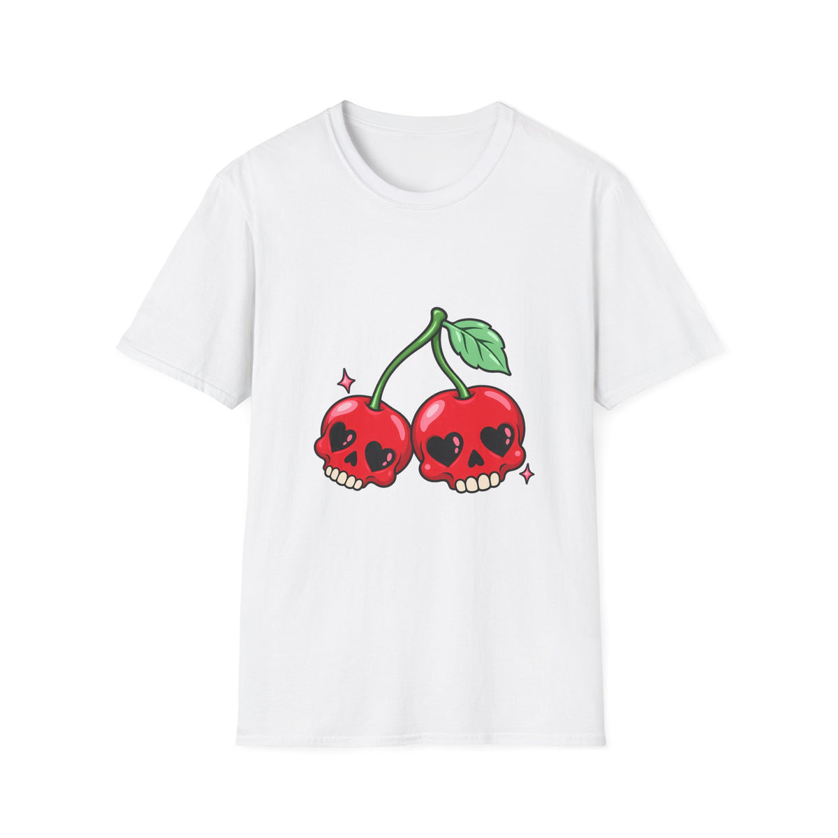 Skull Cherry | Cute Goth Graphic Tee