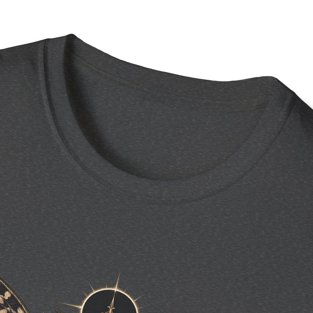 Death’s-Head Moth Hourglass T-Shirt Design | Gothic Memento Mori