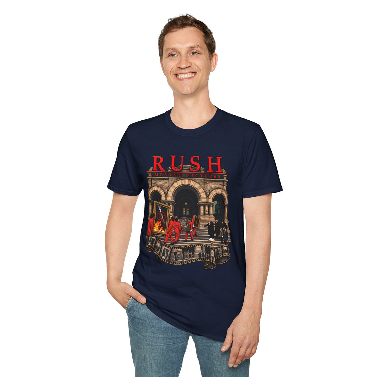 Rush | Moving Pictures | Prog Band Album Art T-Shirt