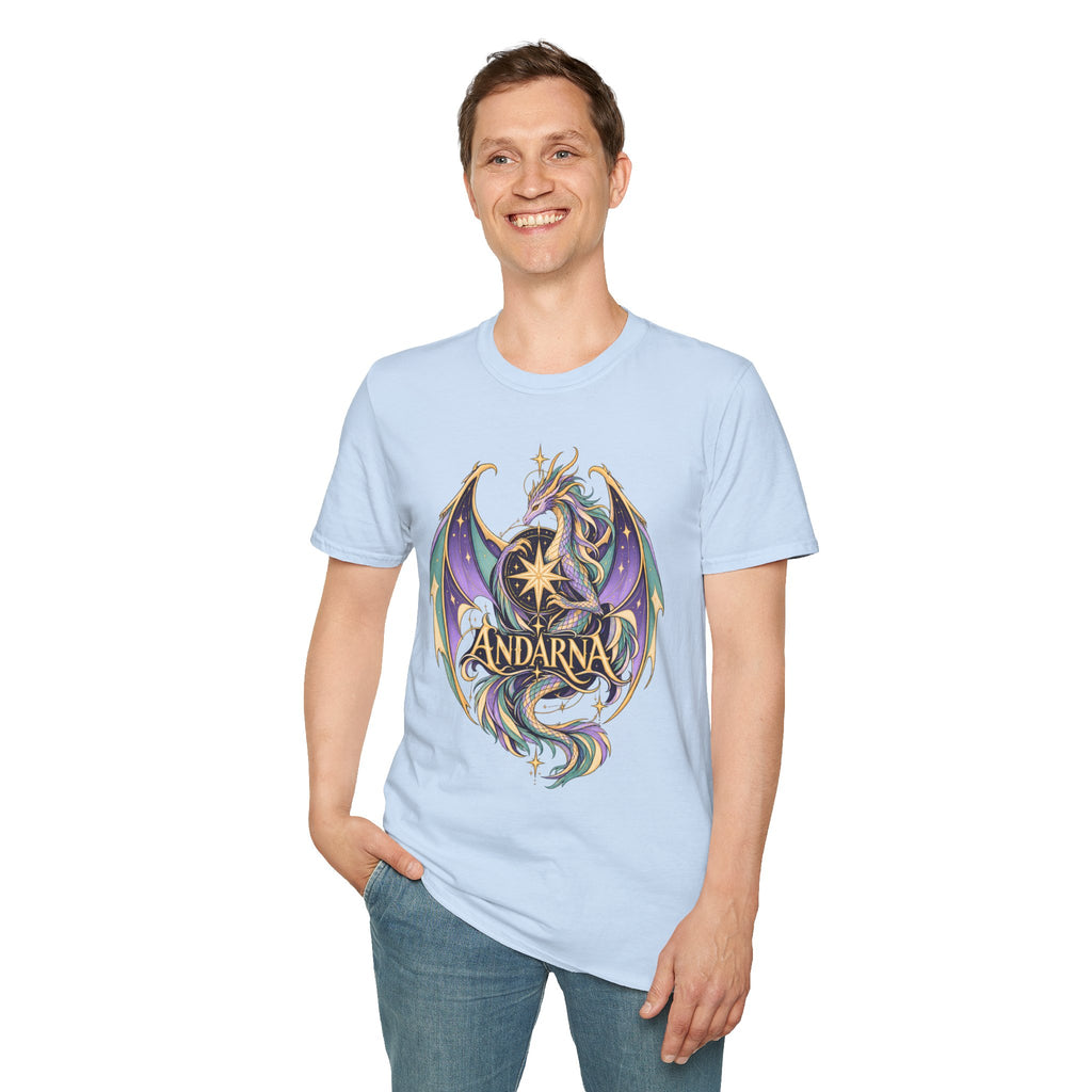 Andarna | Onyx Storm Dragon Graphic T-Shirt | Book Inspired