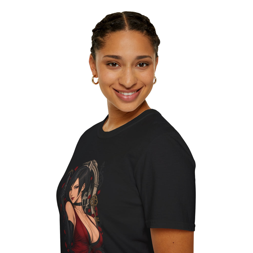 Ada Wong | Residsent Evil Gothic Anime Pin Up Girl T-Shirt