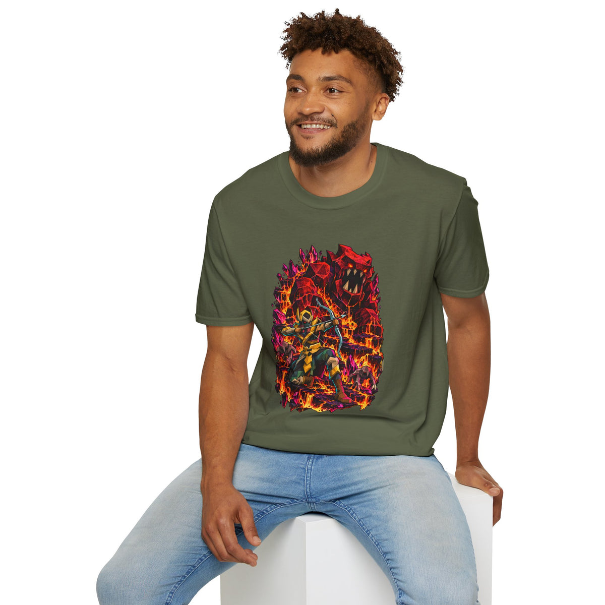TzTok Jad Fight Caves | OSRS | Runescape Boss Shirt