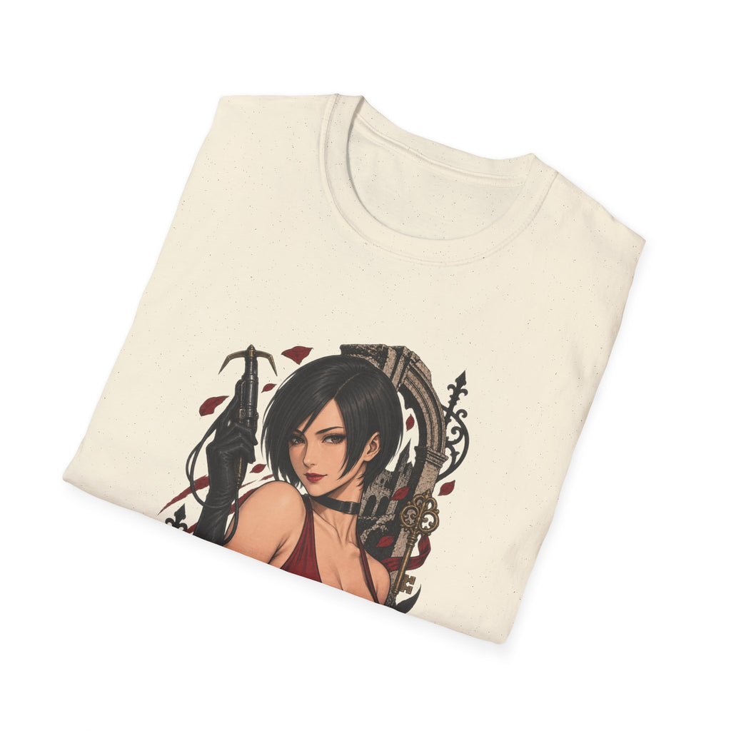Ada Wong | Residsent Evil Gothic Anime Pin Up Girl T-Shirt