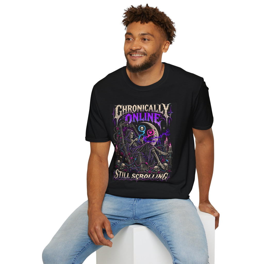 Chronically Online Still Scrolling | Graphic Tee
