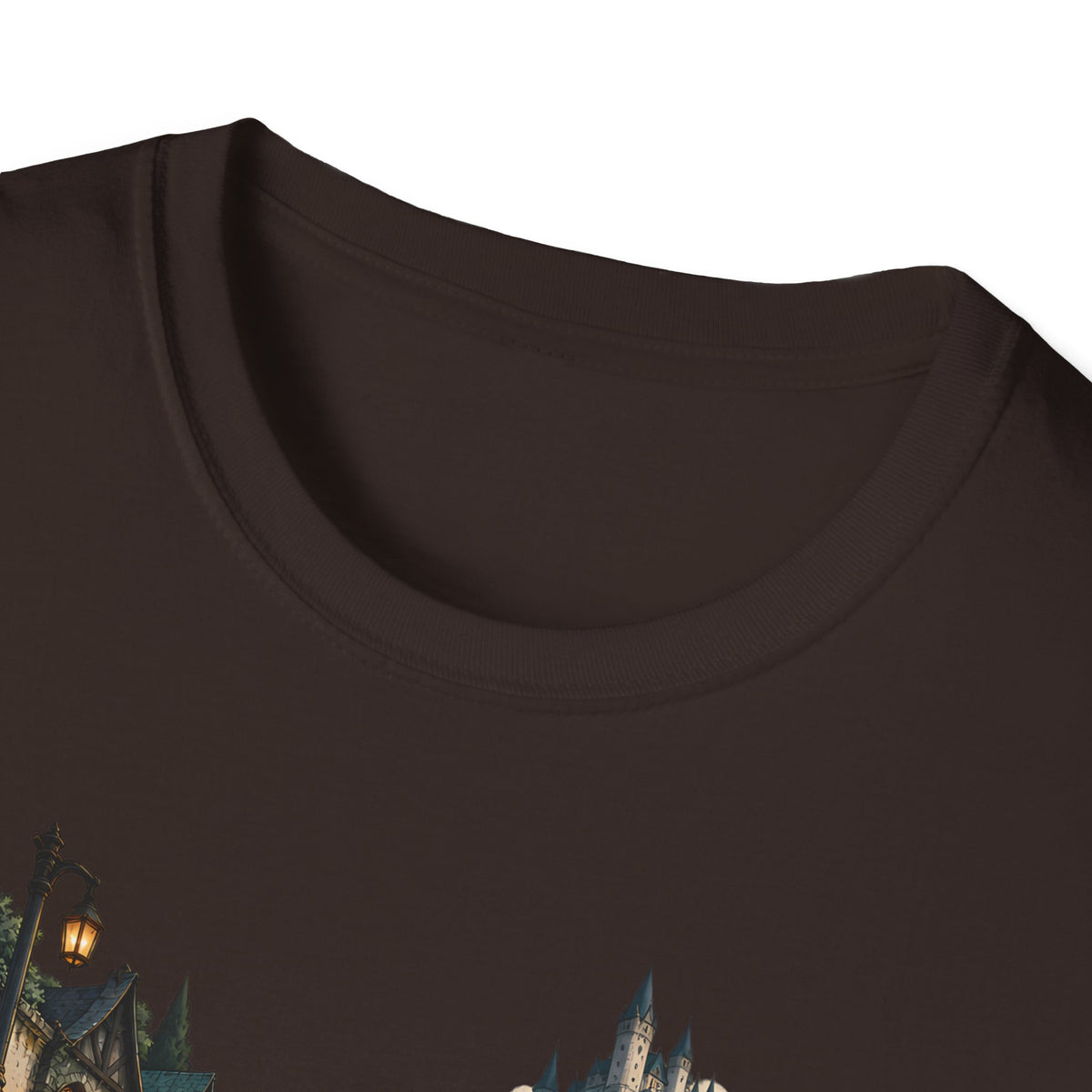 Quests and Adventures | Japanese Style | Anime Fantasy Dragon Castle T Shirt