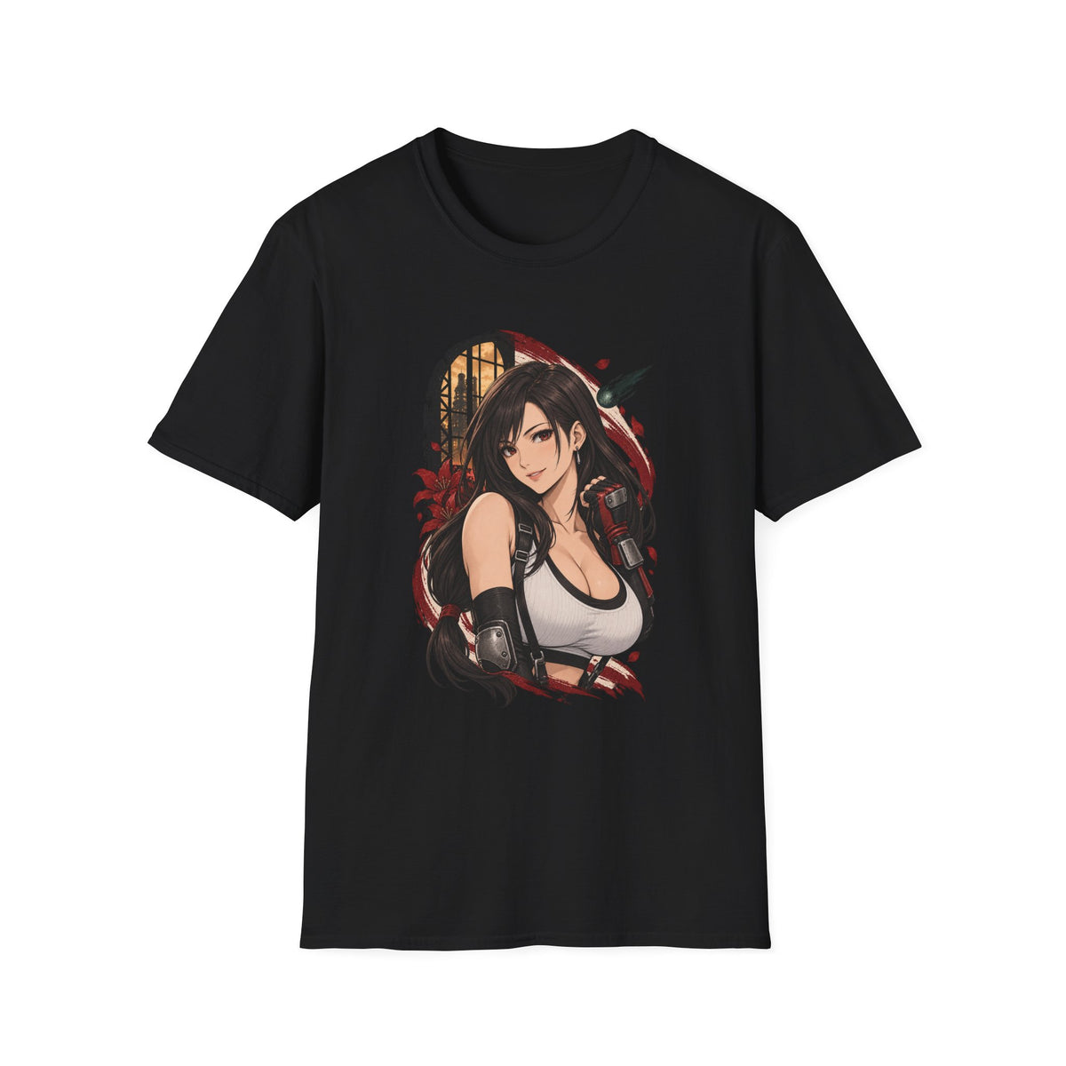 Tifa Lockhart | Final Fantasy VII Pin Up Style Anime Shirt