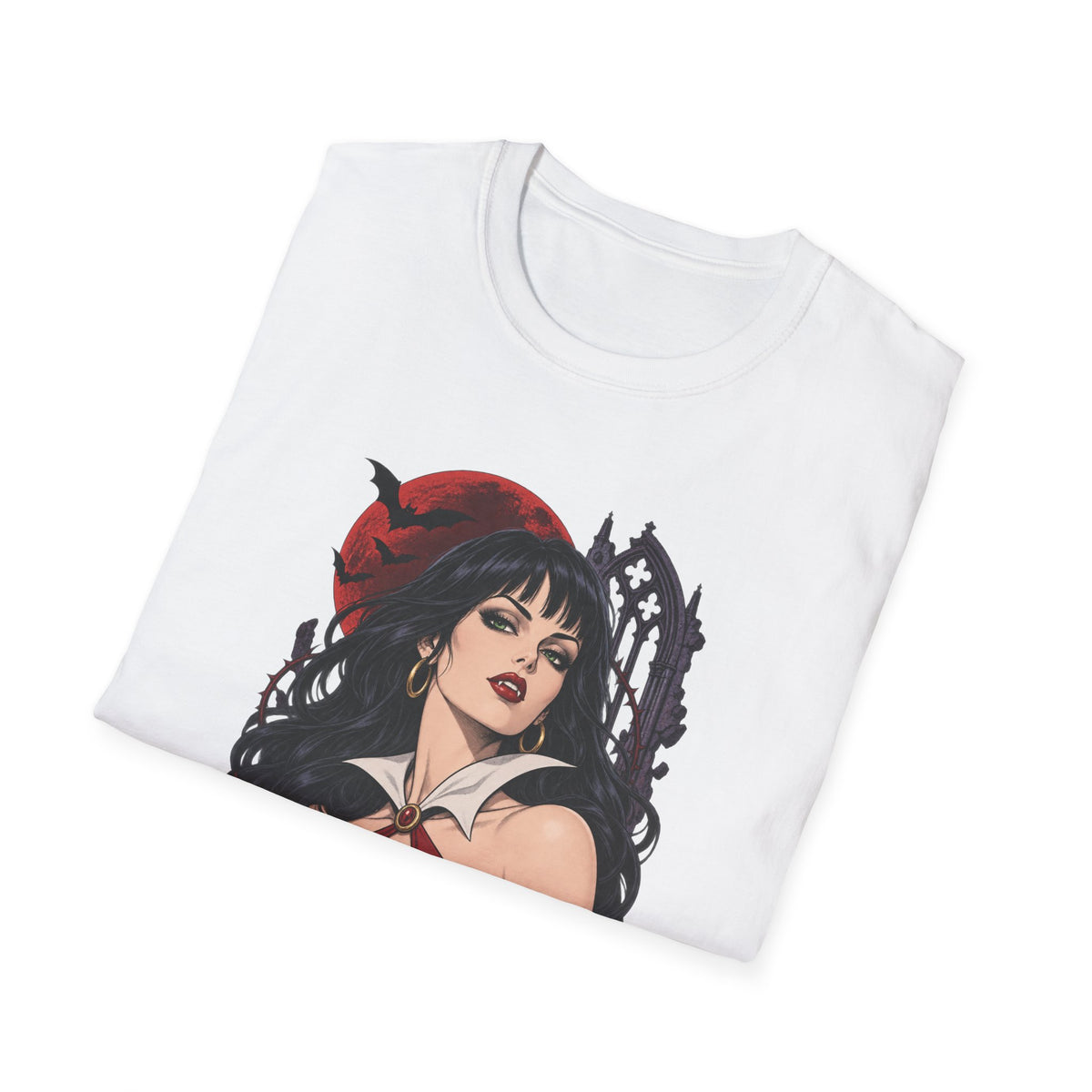 Vampirella | Sexy Halloween Vampire Pin Up Girl Sorceress Graphic T-Shirt
