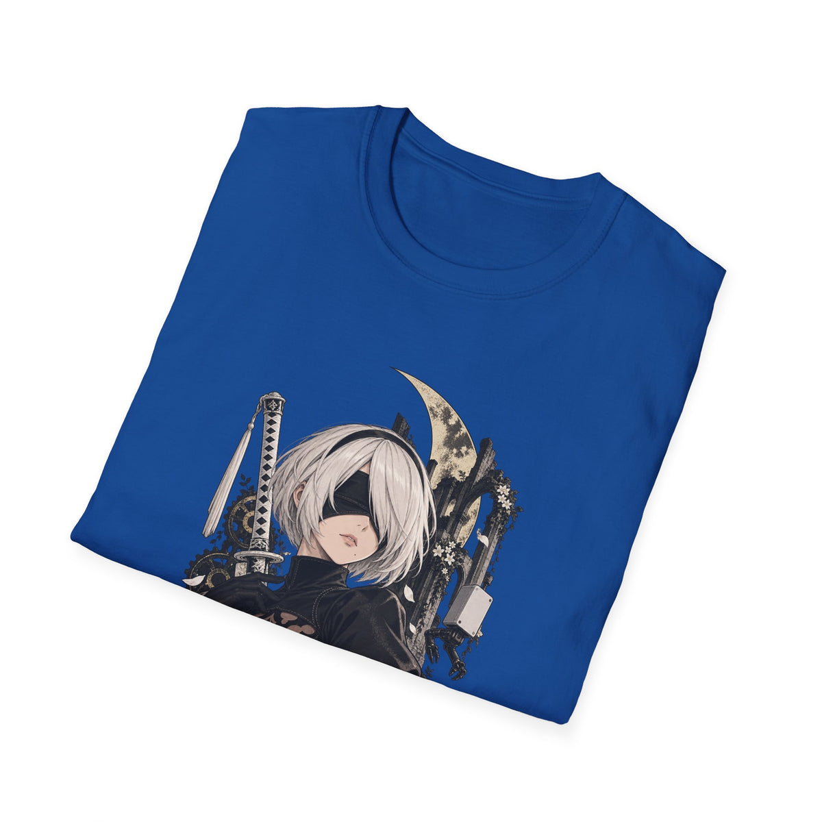 2B | Nier Automata | Anime Character Gothic T-Shirt