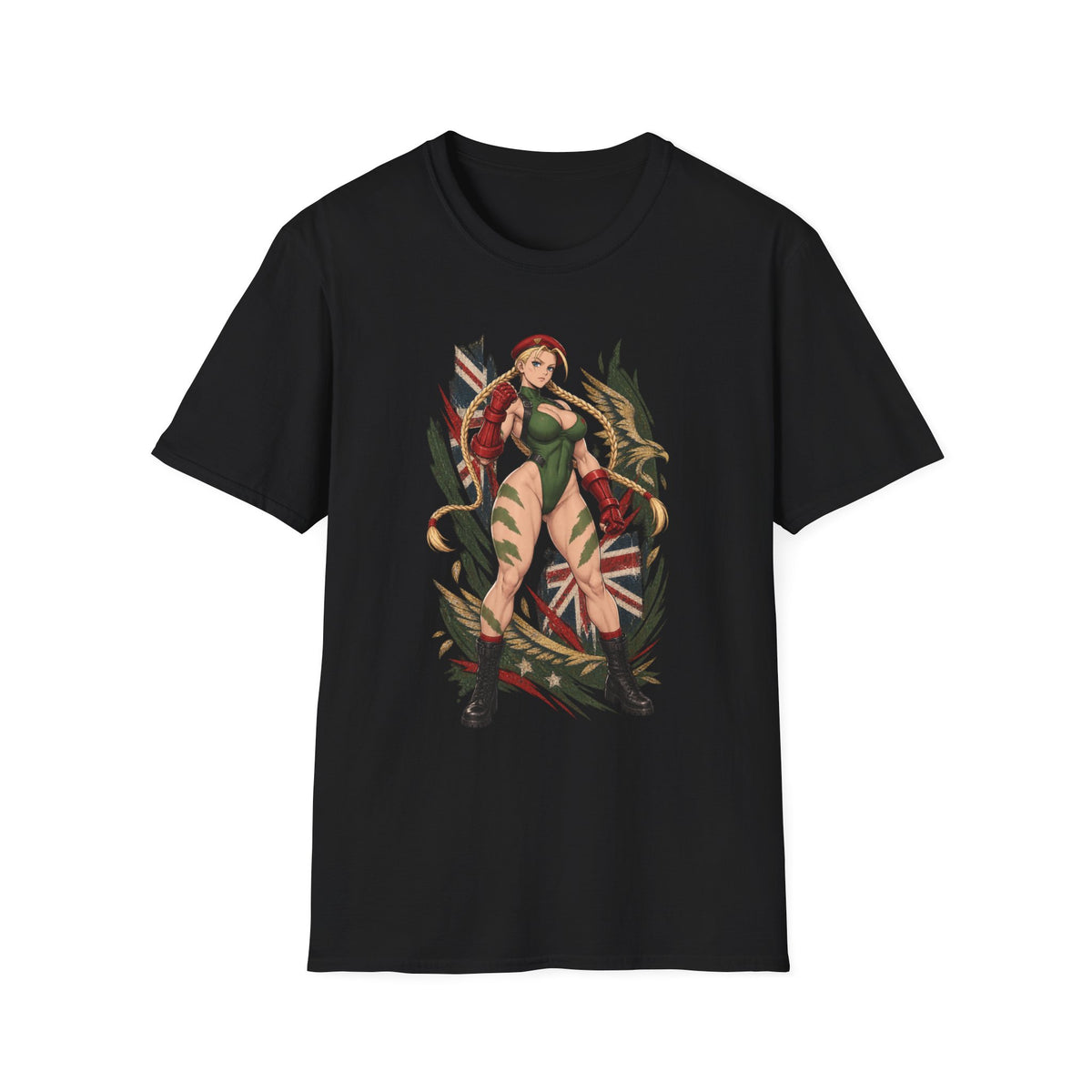 Street Fighter Cammy | Pin Up Style Cammy Shirt From Street Fighter