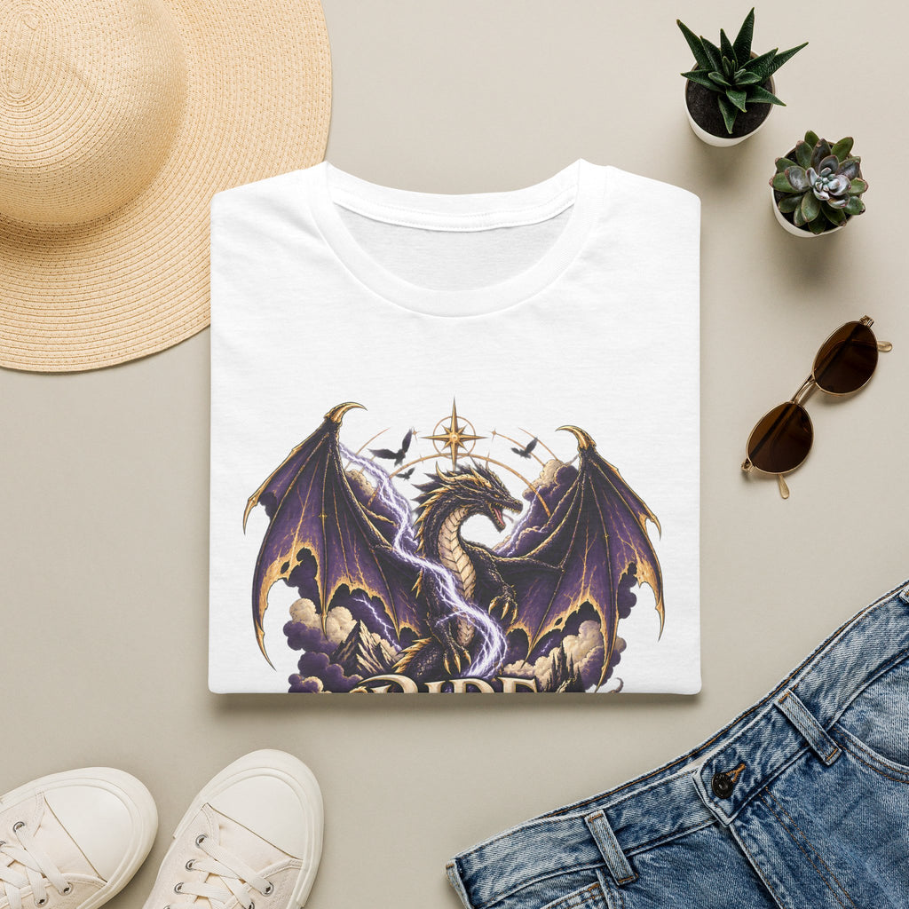 Ride the Storm | Fourth Wing Book Inspired Dragon T Shirt