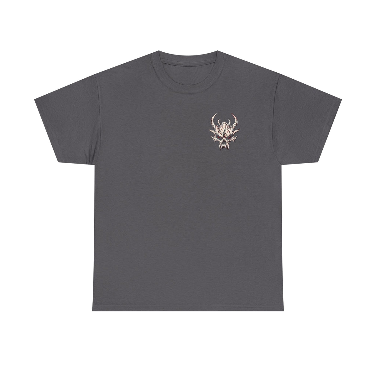 Vessel of Hatred — Gothic Skull & Flames Graphic T-Shirt