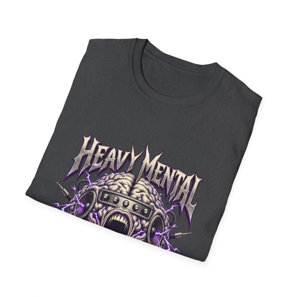 Heavy Mental T-Shirt | Live In My Head' Metal Graphic Tee
