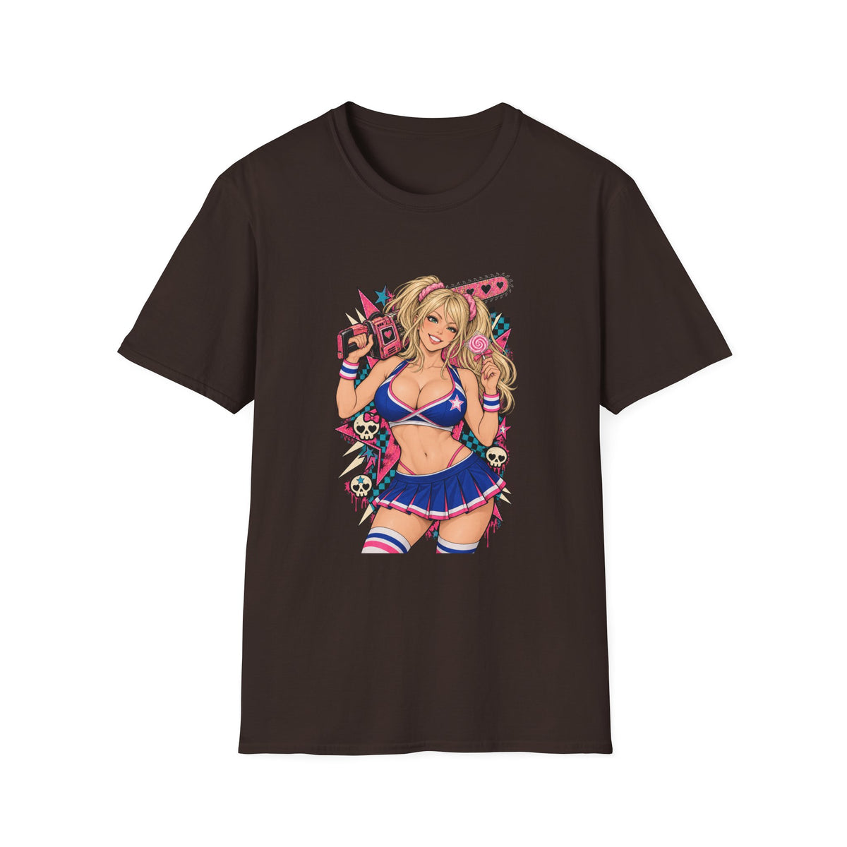 Juliet Starling | Lollipop Chainsaw Sexy Pin Up Girl T Shirt