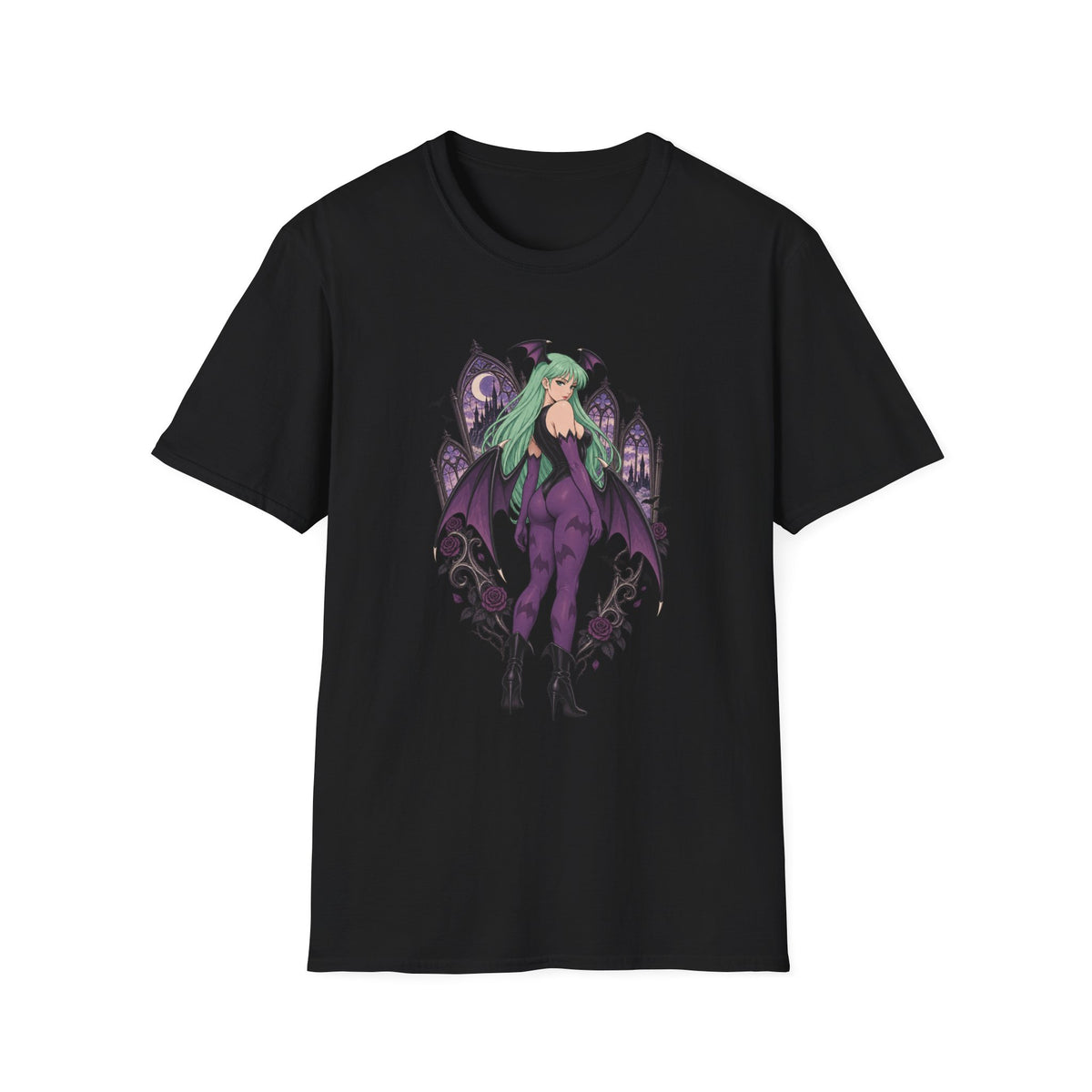 Morrigan Aensland | Sexy Succubus Pin Up Girl Graphic Shirt