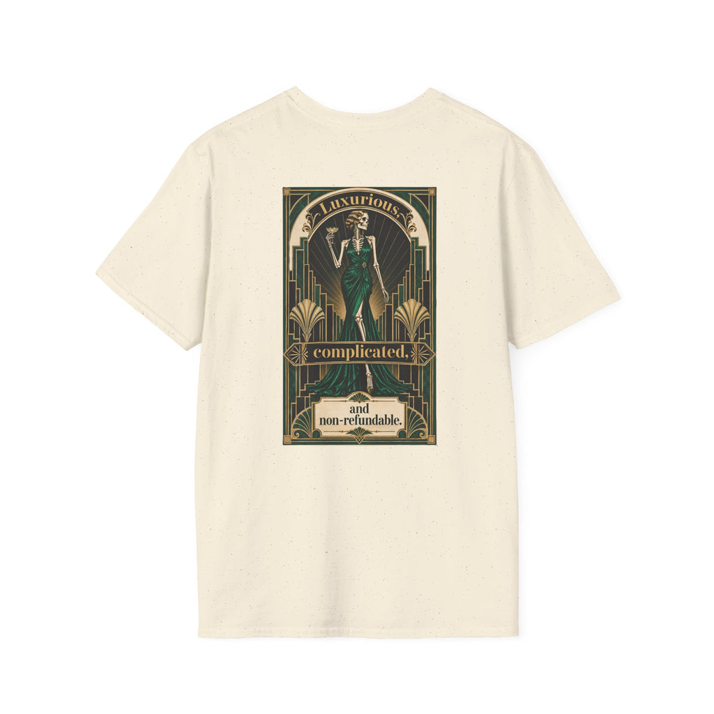 Luxurious, Complicated, Non-Refundable | Double-Sided Tee