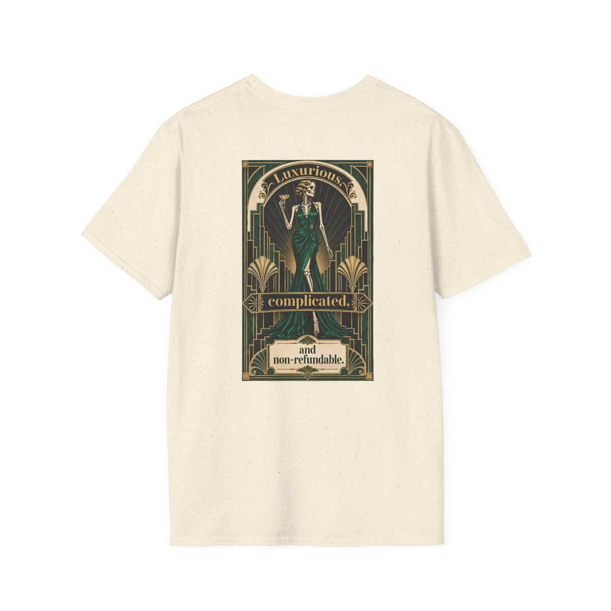 Luxurious, Complicated, Non-Refundable | Double-Sided Tee