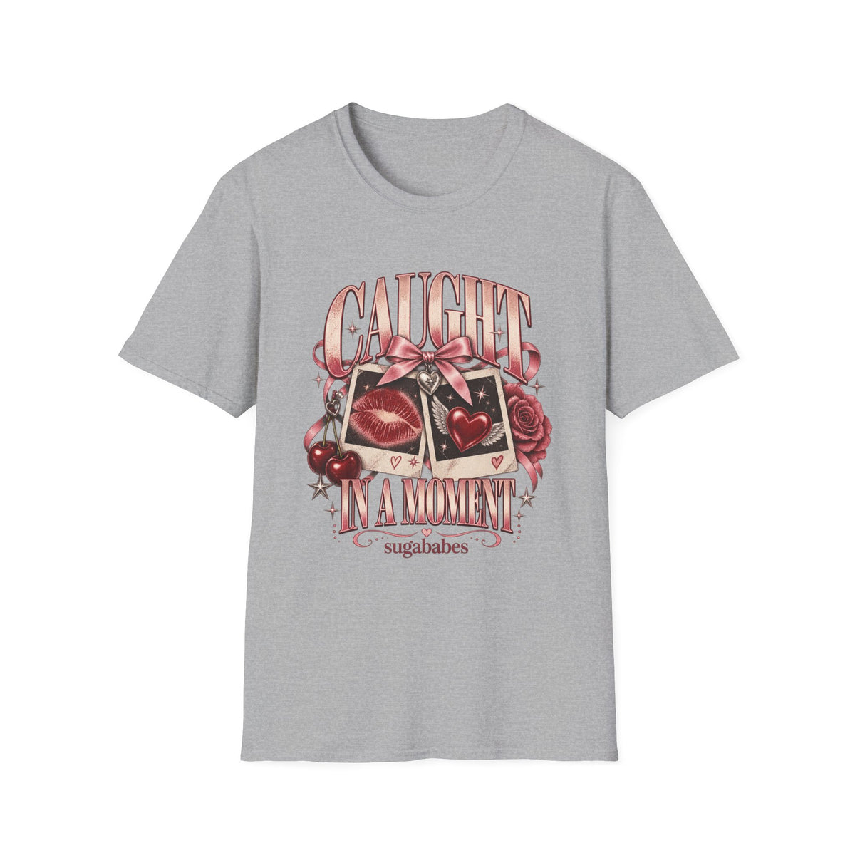 Caught In A Moment | Sugababes | Vintage Heart Polaroid Graphic Tee